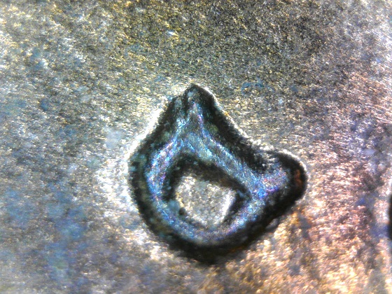 1958-D/D-LWC-Retained-Die-Break,-Mistery-Marks-!!